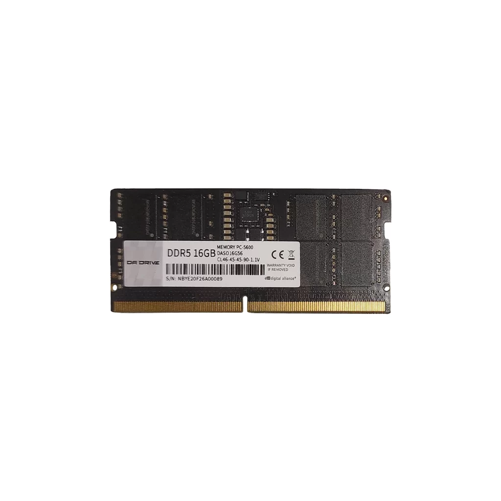 DA DRIVE SO-DIMM DDR5 5600MHZ RAM 16GB